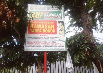 Kawasan Tanpa Rokok di Medan, Antara Ada dan Tiada (1)