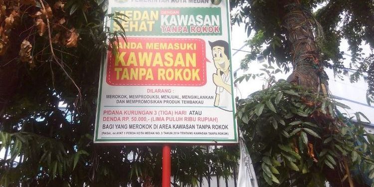 Kawasan Tanpa Rokok di Medan, Antara Ada dan Tiada (1)