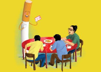 Siasat Iklan Rokok di Warung Kopi