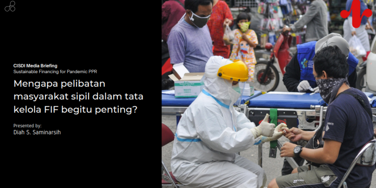 Dana Antisipasi Pandemi Rilis, Keterlibatan Masyarakat Sipil Jadi Andalan