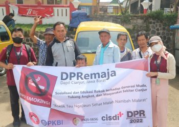 Unik! DPR Ini Adakan Sosialisasi Bahaya Merokok