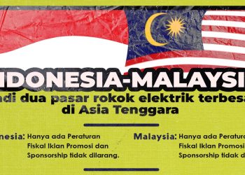 Indonesia dan Malaysia, Dua Pasar Rokok Elektrik Terbesar di Asia Tenggara