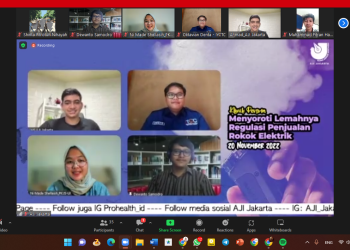 Pers Mahasiswa Dorong Edukasi Bahaya Rokok Elektronik