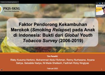 Kekambuhan Merokok pada Anak Ancam Target RPJMN Tak Tercapai