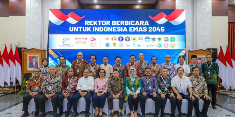 INDONESIA EMAS 2045: Rektor PTN Rumuskan Kebutuhan Indonesia di Masa Depan