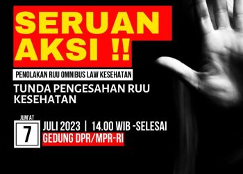 RUU KESEHATAN: Penolakan Berlanjut dengan Aksi dan Hashtag #KitaSemuaBingung