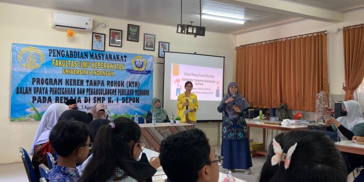 Universitas Indonesia Gelar Kegiatan Keren Tanpa Rokok