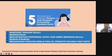 Dari Orang Tua, Mental Remaja Sehat dan Terbentuk