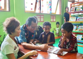 Taman Bacaan Pelangi Resmikan Perpustakaan ke-250 di NTT
