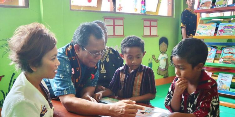 Taman Bacaan Pelangi Resmikan Perpustakaan ke-250 di NTT