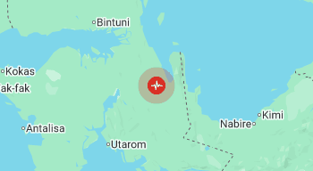 Gempa Bumi Magnitudo 7,3 Guncang Perairan Laut Maluku di Sulawesi Utara