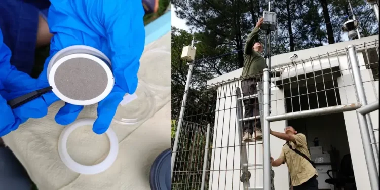 BRIN Teliti Karakteristik Partikulat Halus di Tangerang Selatan