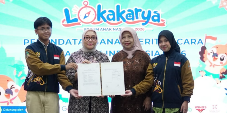Terima Berita Acara Suara Anak Indonesia, Menteri PPPA: Ini Amanat Konstitusi