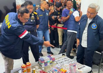 BNN dan Bea Cukai Bongkar Jaringan Penyelundup Vape Isi Narkotika Asal Malaysia
