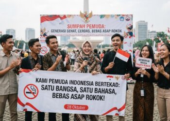 Sumpah Pemuda: Momentum Perlindungan Generasi Muda dari Bahaya Asap Rokok