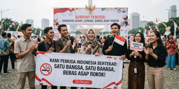 Sumpah Pemuda: Momentum Perlindungan Generasi Muda dari Bahaya Asap Rokok