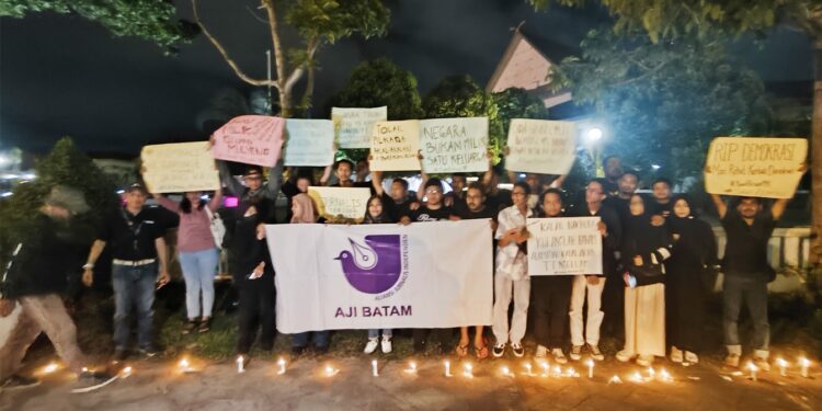 AJI Batam Kecam Intimidasi Permintaan Takedown Berita Batam Blackout